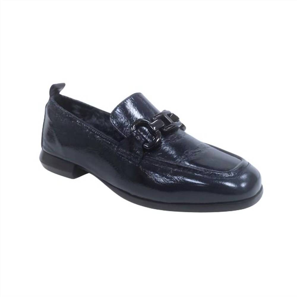 NEW HOMERS women's lena superluxe loafer in black